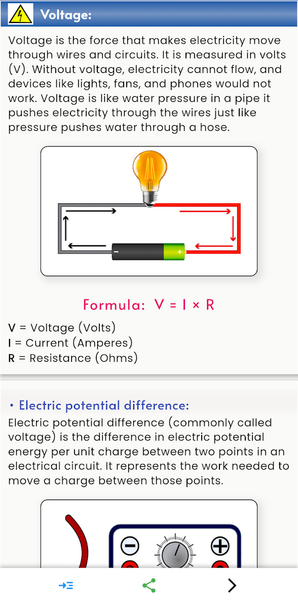 Electrician Handbook - عکس برنامه موبایلی اندروید