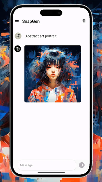 SnapGen - AI image generator - عکس برنامه موبایلی اندروید