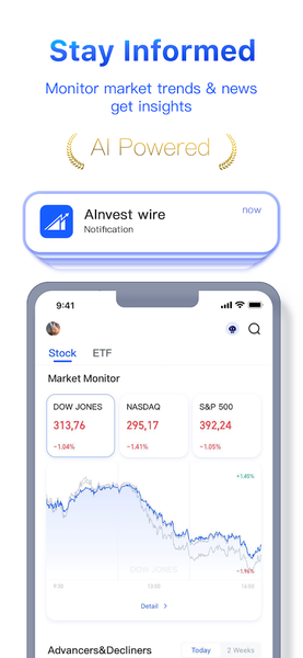 AInvest: AI Invests & Trades - Image screenshot of android app
