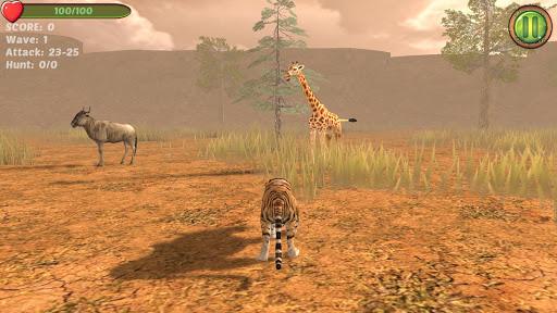Hungry Tiger 3D - عکس بازی موبایلی اندروید