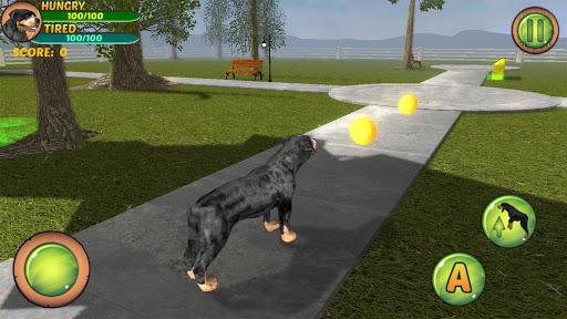 Rottweiler Dog Life Simulator - عکس بازی موبایلی اندروید