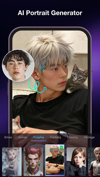 Image Editor - Art AI Photo - عکس برنامه موبایلی اندروید