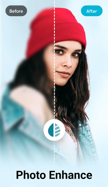 UnBlur Photos - AI Enhancer - Image screenshot of android app