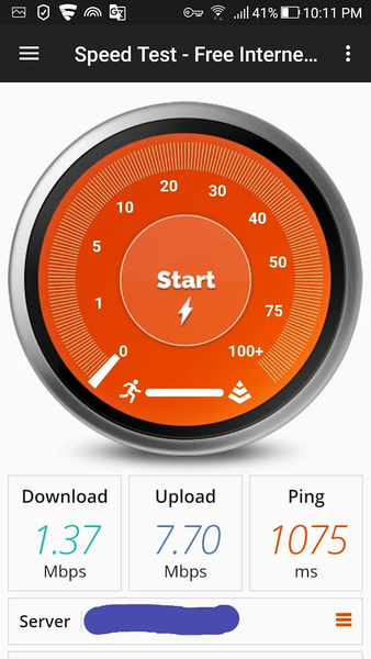 internet free speed test - عکس برنامه موبایلی اندروید