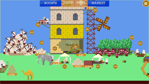 Idle Tower Builder: Miner City - عکس بازی موبایلی اندروید