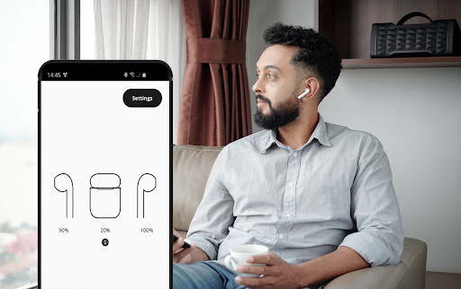 Pods Battery : Pods Control - عکس برنامه موبایلی اندروید