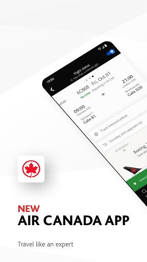 Air Canada + Aeroplan - Image screenshot of android app