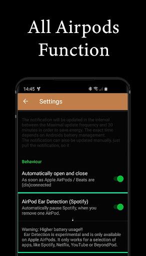 AirBattery - AirPods Pro Battery Level - عکس برنامه موبایلی اندروید