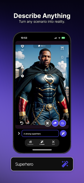 PromptApp: AI Image Generator - عکس برنامه موبایلی اندروید
