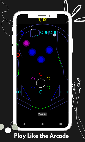 Retro Pinball Saga - Gameplay image of android game