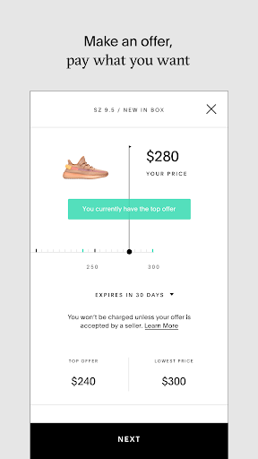 GOAT – Sneakers & Apparel - Image screenshot of android app