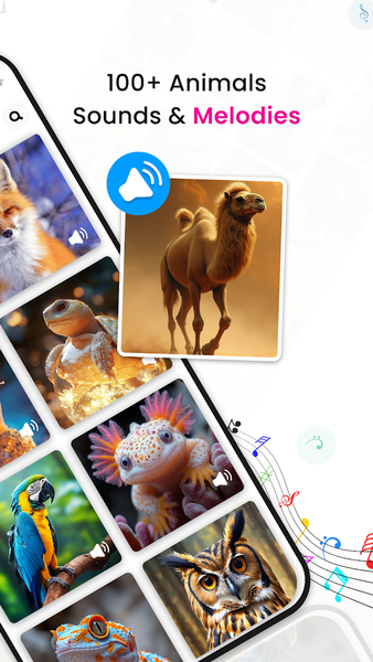 Animal Sounds & Wallpapers - Image screenshot of android app