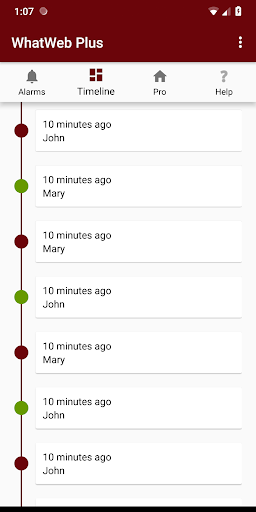 WhatWeb Plus - Online Tracker - Image screenshot of android app