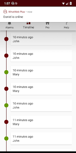 WhatWeb Plus - Online Tracker - Image screenshot of android app