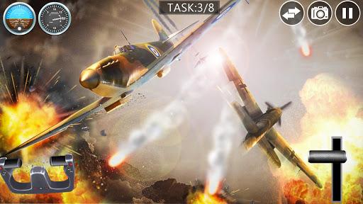 Real 3D Air combat - Gameplay image of android game