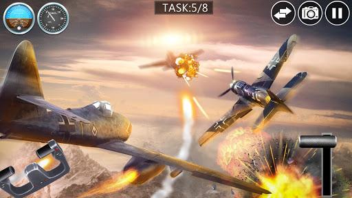 Real 3D Air combat - Gameplay image of android game