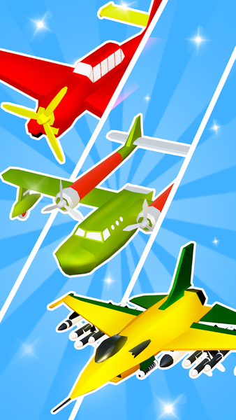 Airplane Evolution Race ۳D - عکس بازی موبایلی اندروید