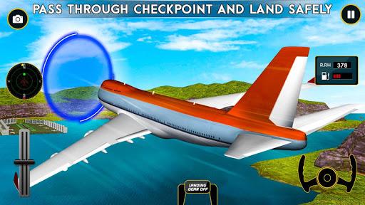 Flight Pilot Simulator Games - Gameplay image of android game