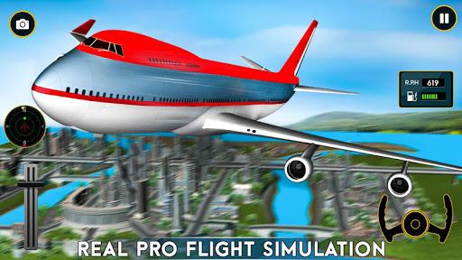 Flight Pilot Simulator Games - عکس بازی موبایلی اندروید