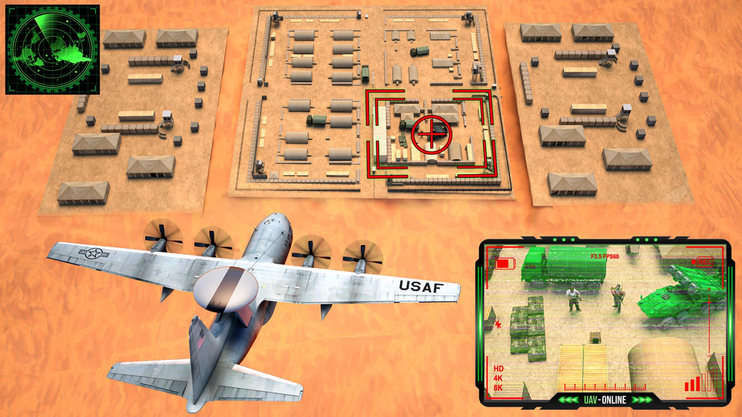Flight Pilot Simulator ۳d - عکس بازی موبایلی اندروید
