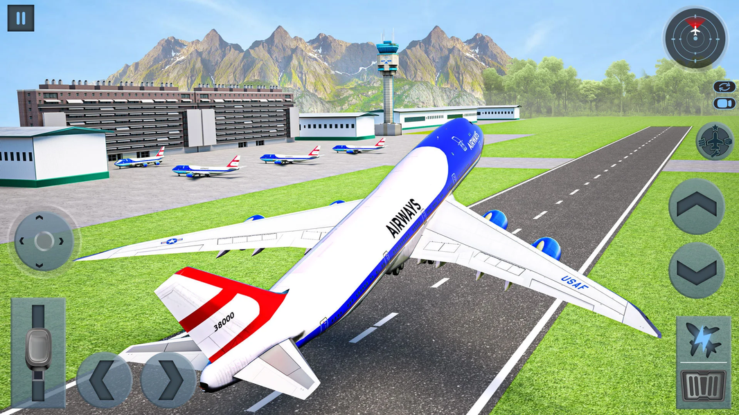 Flight Pilot Simulator 3d - Gameplay image of android game