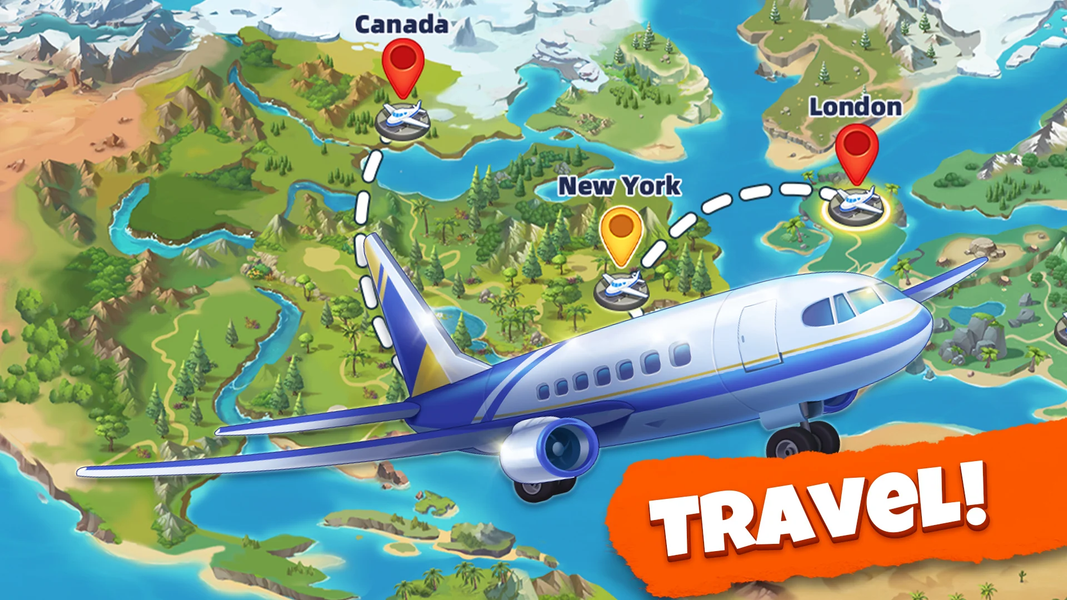 Cooking Go:Airplane & Train - عکس بازی موبایلی اندروید