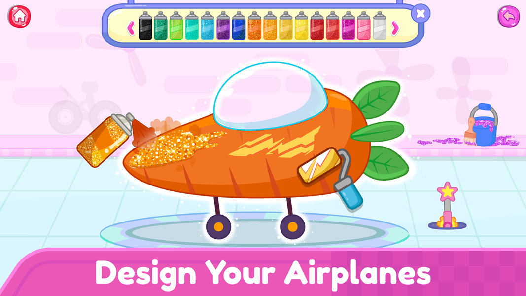 Airplane Games for Kids Racing - عکس بازی موبایلی اندروید
