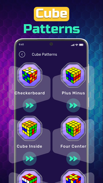 Rubik's Cube Solver App - Gameplay image of android game