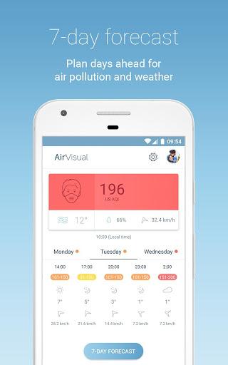 IQAir AirVisual | Air Quality - عکس برنامه موبایلی اندروید