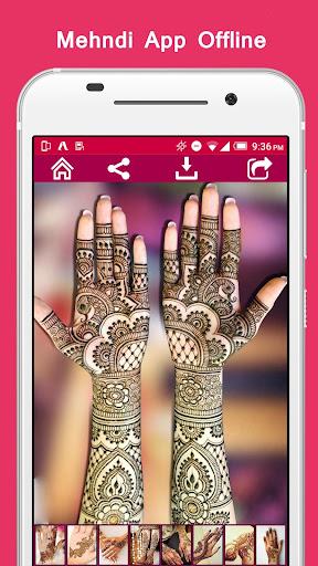 Mehndi Design App Offline - عکس برنامه موبایلی اندروید