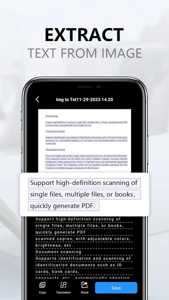 AIScanner:Document to PDF, OCR - Image screenshot of android app