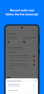 Otter: Transcribe Voice Notes - عکس برنامه موبایلی اندروید