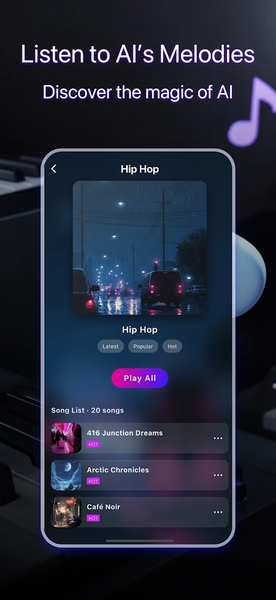 KP Music AI: AI Song Generator - عکس برنامه موبایلی اندروید
