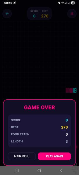 Neon Snake Pro - عکس بازی موبایلی اندروید