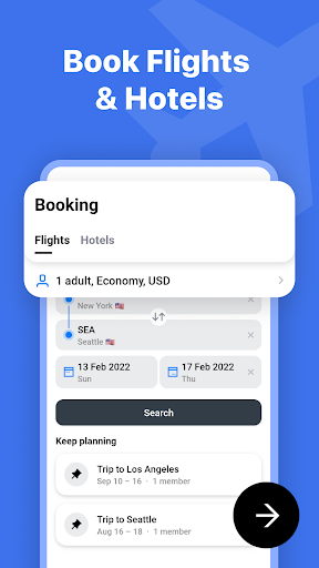 App in the Air - Travel planner & Flight tracker - عکس برنامه موبایلی اندروید
