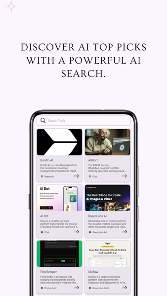 Future Tools: AI Hub & Agents - Image screenshot of android app