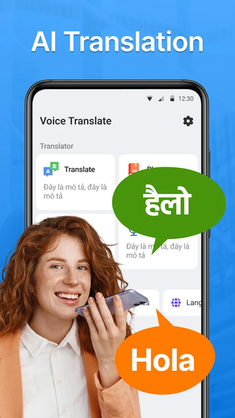 AI Translate: Voice Translator - Image screenshot of android app