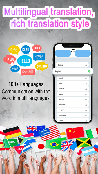 AI Translator: Translate Voice - عکس برنامه موبایلی اندروید