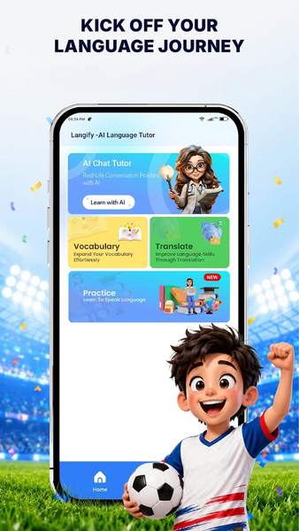Lernix - AI Language Tutor - عکس برنامه موبایلی اندروید