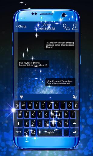 Blue AI Keyboard - Image screenshot of android app