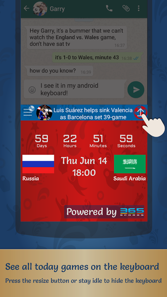 ai.keyboard theme for World Cup🏆 2018 ⚽Live Theme - Image screenshot of android app