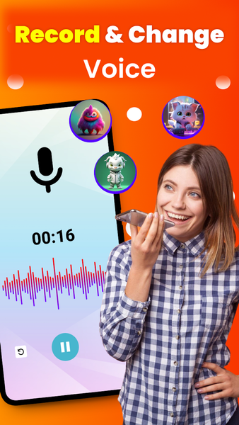 Voice Changer : Sound Effects - عکس برنامه موبایلی اندروید