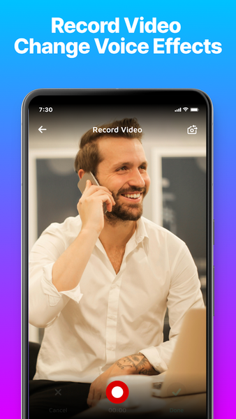 Voice Changer - Voice Effects - عکس برنامه موبایلی اندروید