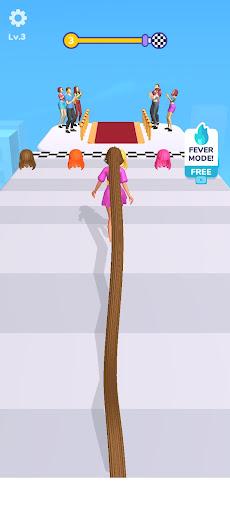 Hair Runner Challenge ۳d Rush - عکس برنامه موبایلی اندروید