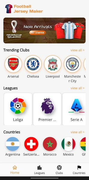 Football Jersey Maker - Image screenshot of android app