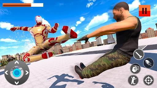 Iron Super Hero Vs. City Gangs - Gameplay image of android game