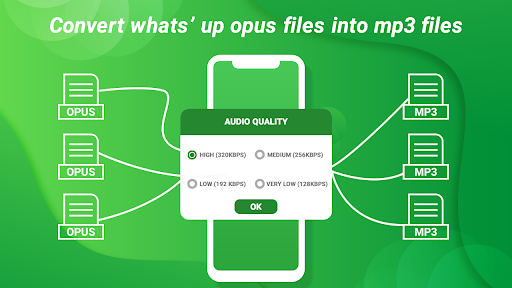 Opus to mp3 convertor - Image screenshot of android app