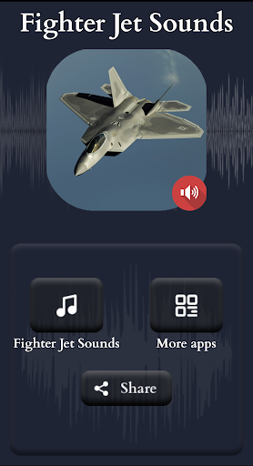 Fighter Jet Sounds - عکس برنامه موبایلی اندروید