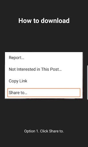 Saver for instagram - عکس برنامه موبایلی اندروید