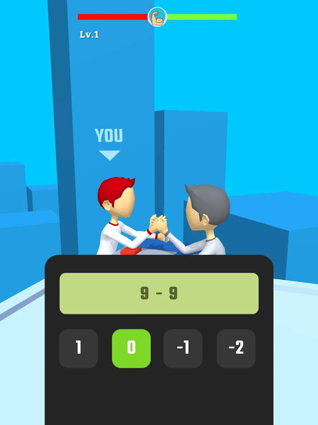 Math Wrestle - عکس بازی موبایلی اندروید